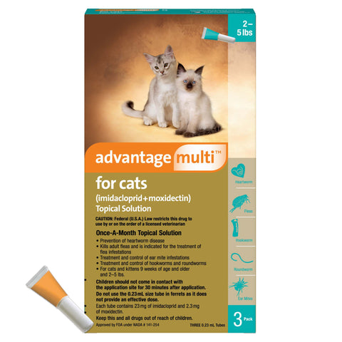 Advantage Multi for Cats (2-5 lbs)