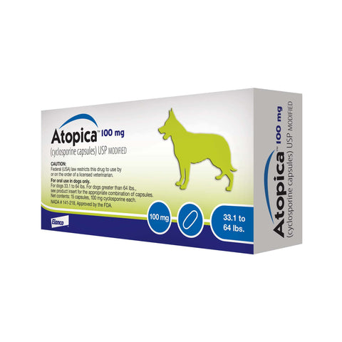 Atopica (cyclosporine) for Dogs Capsules