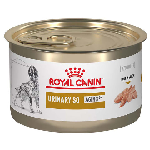 Royal Canin Urinary SO Aging 7+ Loaf in Sauce Can