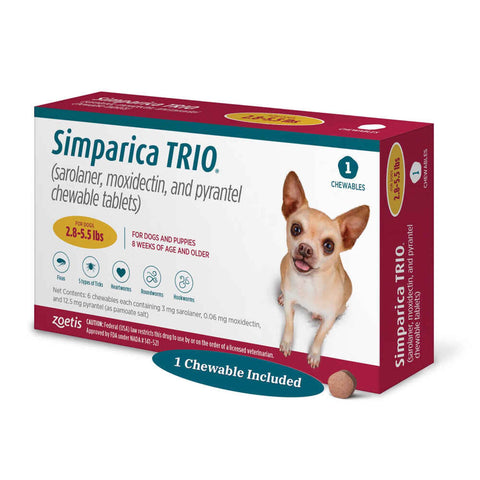 Simparica Trio Chewable Tablet