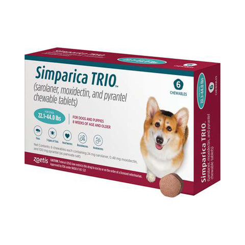 Simparica Trio Chewable Tablet