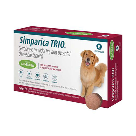 Simparica Trio Chewable Tablet