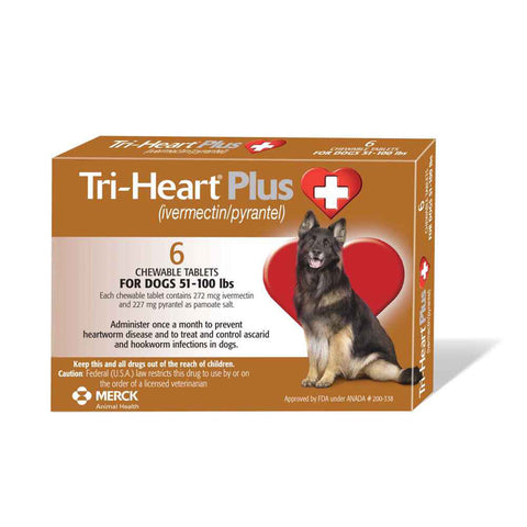 Tri-Heart Plus Chewable Tablet for Dogs