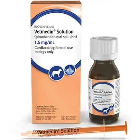Vetmedin (pimobendan) Oral Solution 50mL